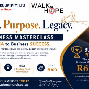 VISION, PURPOSE, LEGACY: A BUSINESS MASTERCLASS
